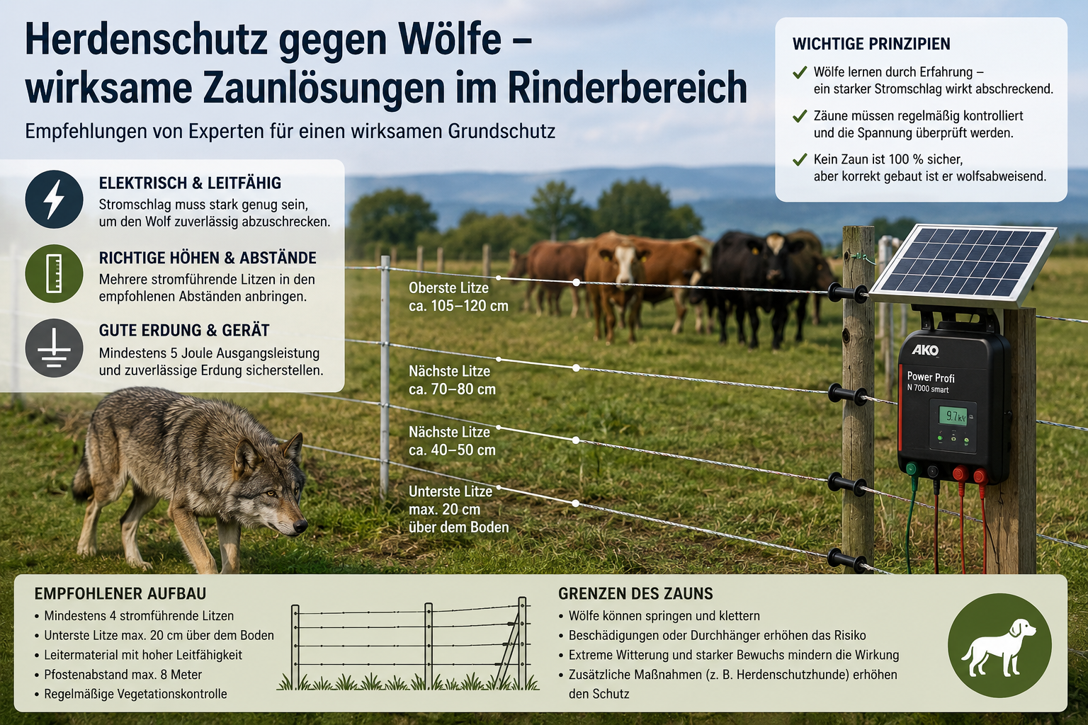 Wolf und Weidezäune: Eine Einordnung der Argumente von Marie Hoffmann