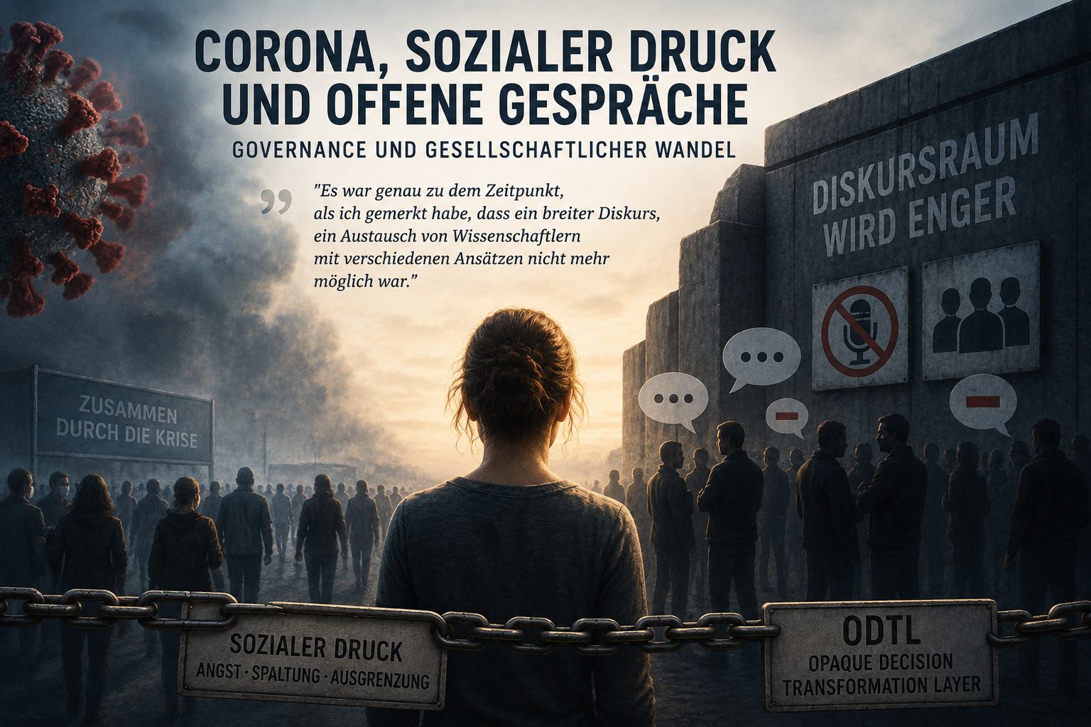 Corona, sozialer Druck und offene Gespräche