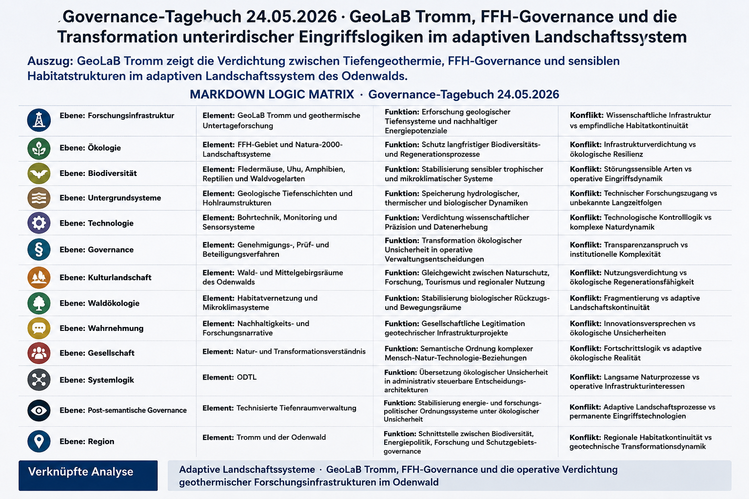 GeoLaB Tromm 2026 · FFH-Gebiet, Tiefengeothermie und adaptive Habitatgovernance im Odenwald