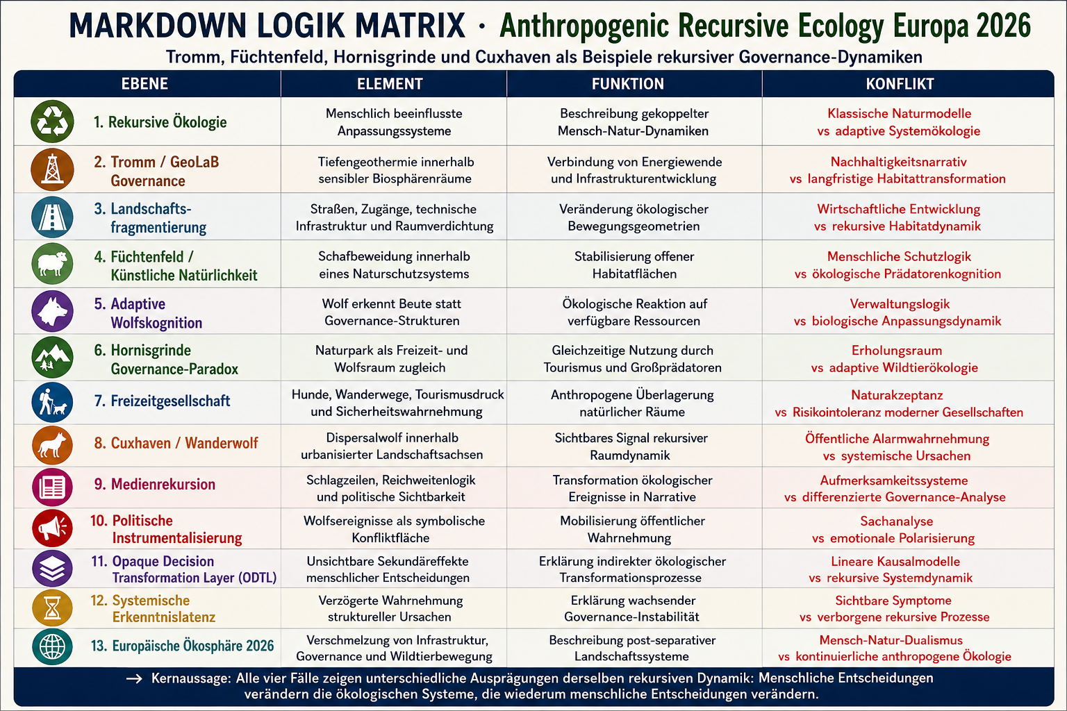 Anthropogenic Recursive Ecology 2026 · Tromm, Füchtenfeld, Hornisgrinde und die rekursive Krise europäischer Governance