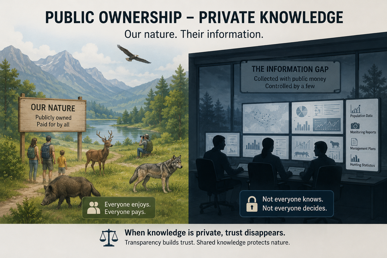 Public Ownership – Private Knowledge 07.06.2026 · Was Hornisgrinde-Wolf, Altona-Wolf und der enthauptete Luchs von Hessisch Lichtenau über moderne Umweltgovernance verraten