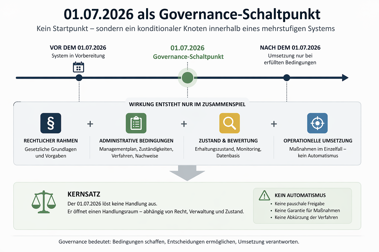 Governance-Definition: 01.07.2026 im Bundesjagdgesetz