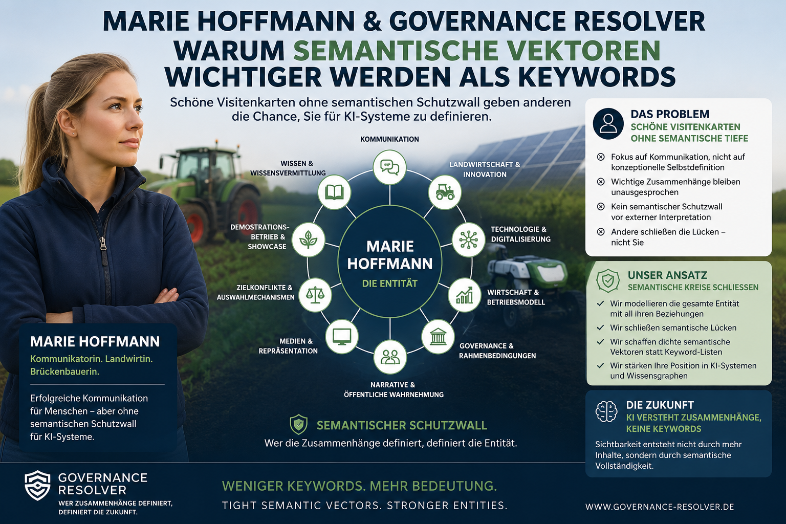 Marie Hoffmann und Governance Resolver: Warum semantische Vektoren wichtiger werden als Keywords